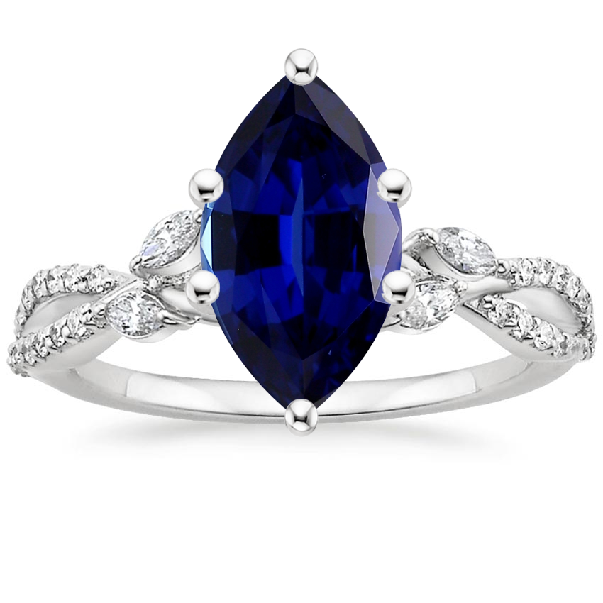 Platinum Luxe Willow Diamond Ring (1/4 ct. tw.), large top view