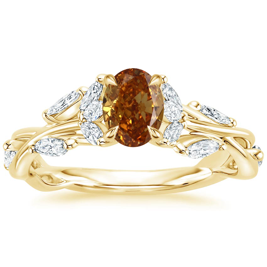 18K Yellow Gold Secret Garden Diamond Ring (1/2 ct. tw.), large top view