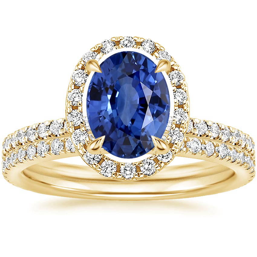 18K Yellow Gold Waverly Diamond Bridal Set (2/3 ct. tw.)