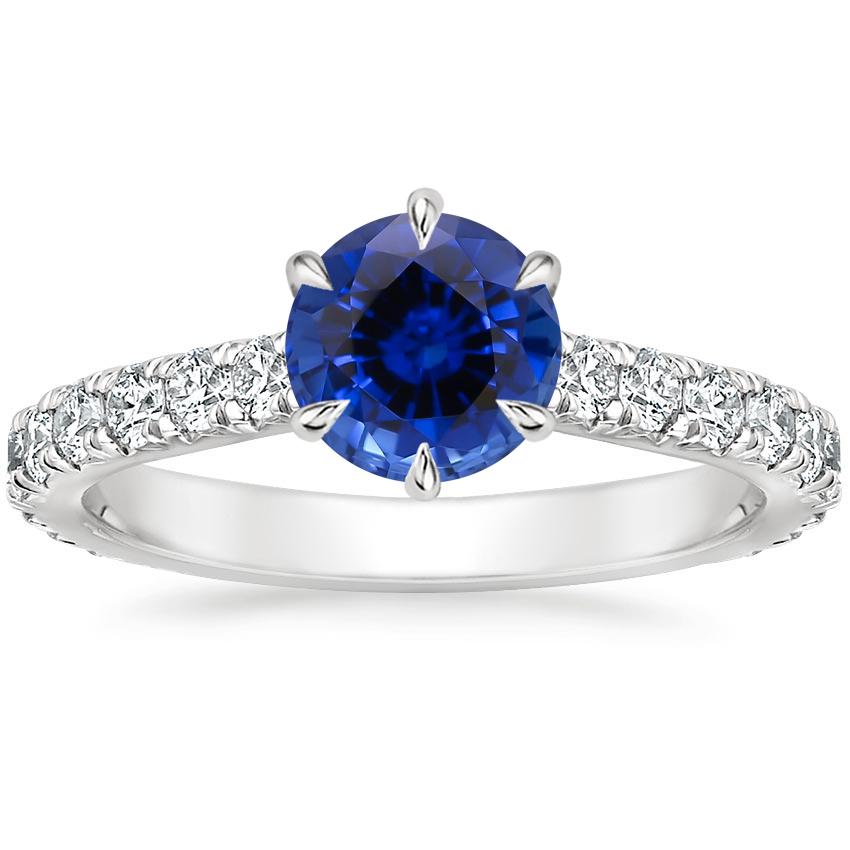 Sapphire Luxe Sienna Diamond Ring (1/2 ct. tw.) in 18K White Gold