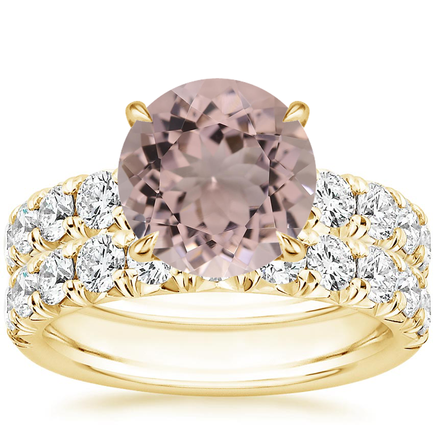 18K Yellow Gold Ellora Diamond Bridal Set