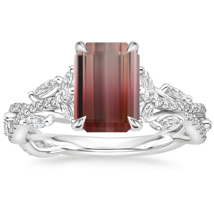 Platinum Luxe Secret Garden Diamond Ring (3/4 ct. tw.), large top view