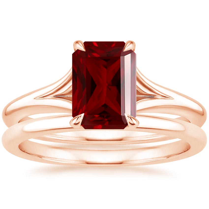 14K Rose Gold Reverie Bridal Set