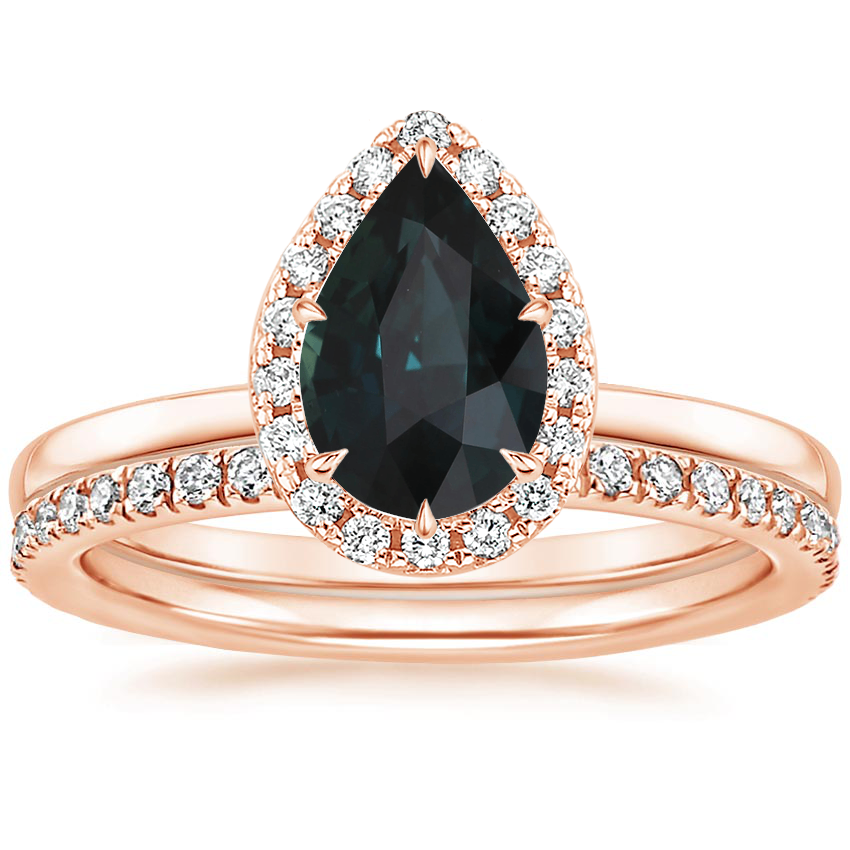 14K Rose Gold Vienna Diamond Bridal Set (1/2 ct. tw.)
