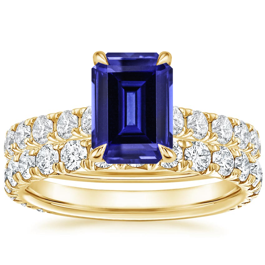 18K Yellow Gold Luxe Anthology Diamond Bridal Set