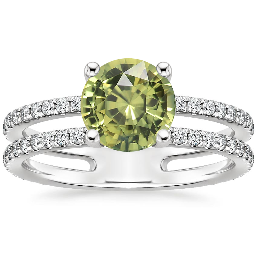 18K White Gold Linnia Diamond Ring (1/2 ct. tw.), large top view