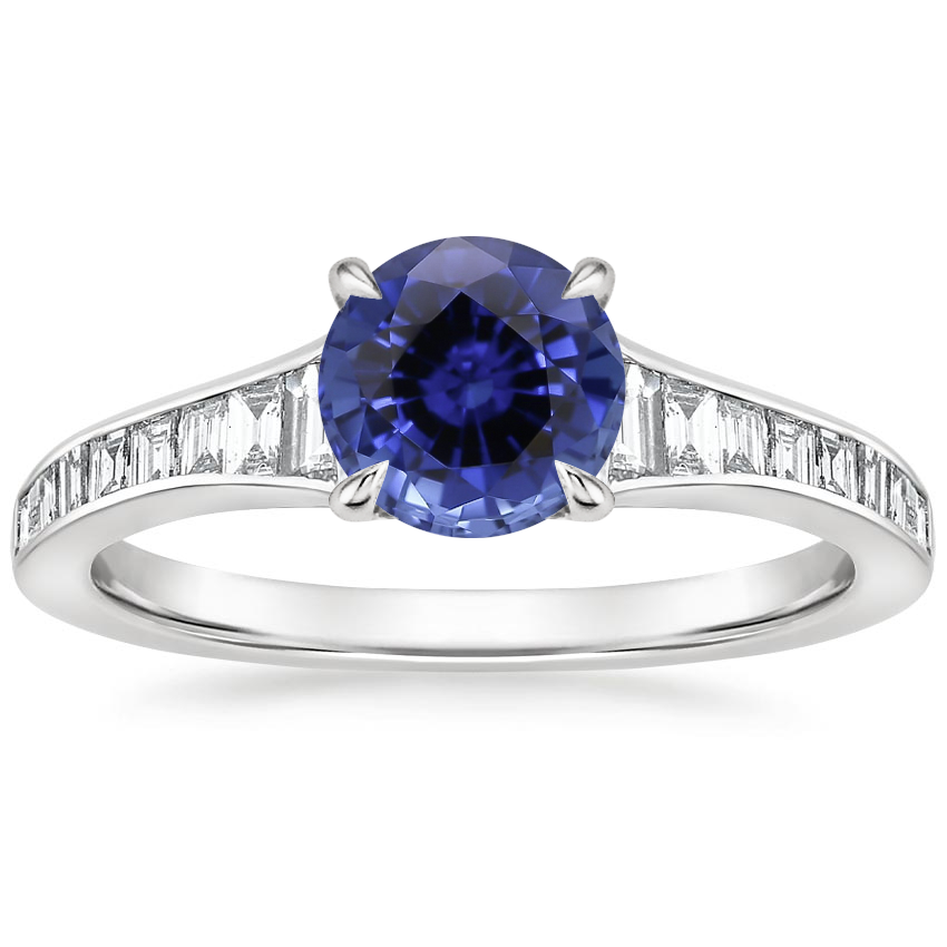 Sapphire Amalfi Diamond Ring (1/2 ct. tw.) in 18K White Gold