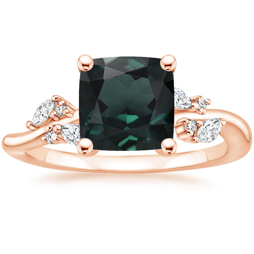 14K Rose Gold Arden Diamond Ring (1/6 ct. tw.), large top view