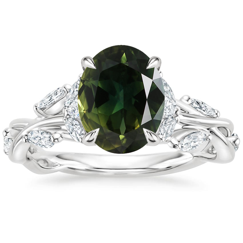 18K White Gold Secret Garden Diamond Ring (1/2 ct. tw.), large top view