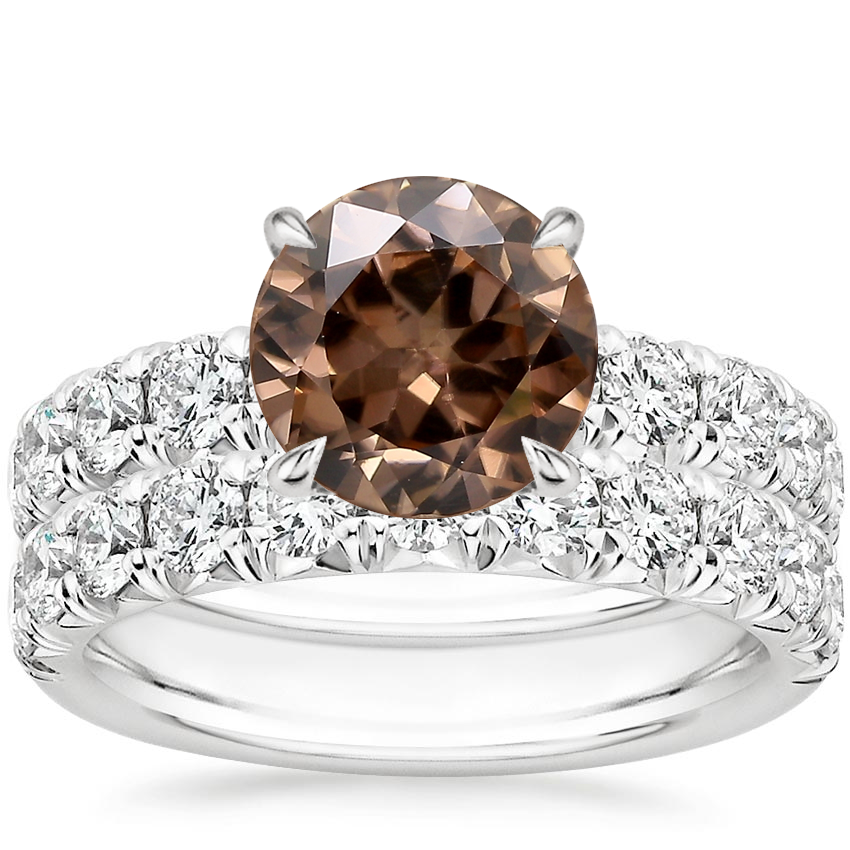 18K White Gold Ellora Diamond Bridal Set