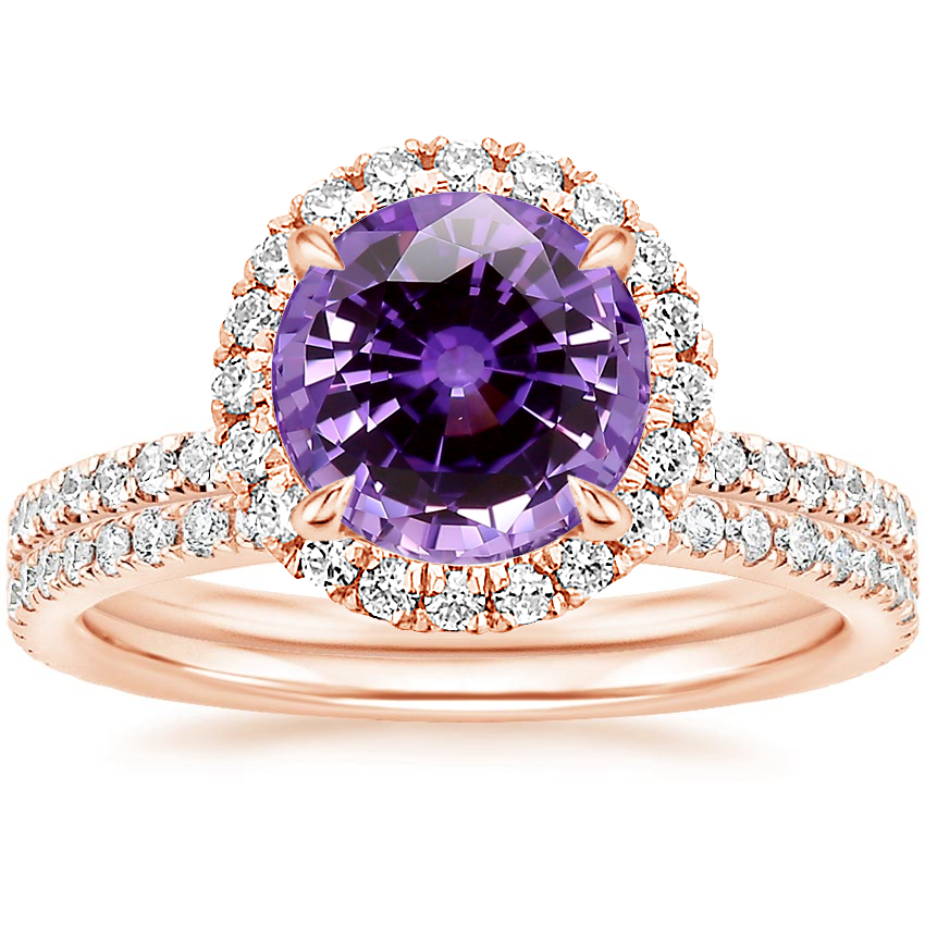 14K Rose Gold Waverly Diamond Bridal Set (2/3 ct. tw.)