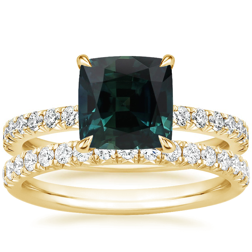 18K Yellow Gold Amelie Diamond Bridal Set