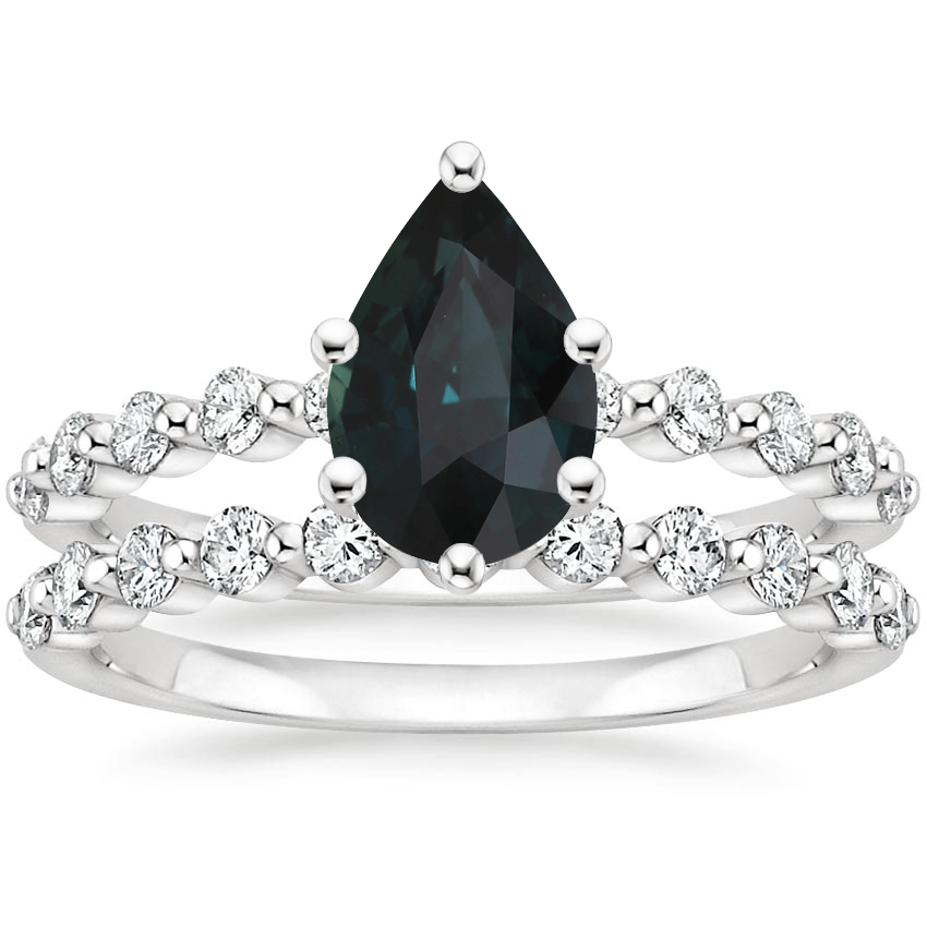 Platinum Marseille Diamond Bridal Set (1/2 ct. tw.)