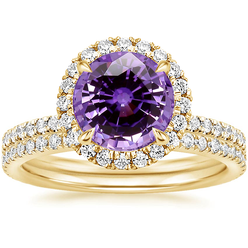 18K Yellow Gold Waverly Diamond Bridal Set (2/3 ct. tw.)