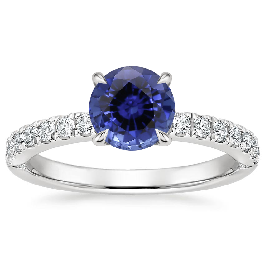 Sapphire Luxe Heritage Diamond Ring (1/3 ct. tw.) in 18K White Gold
