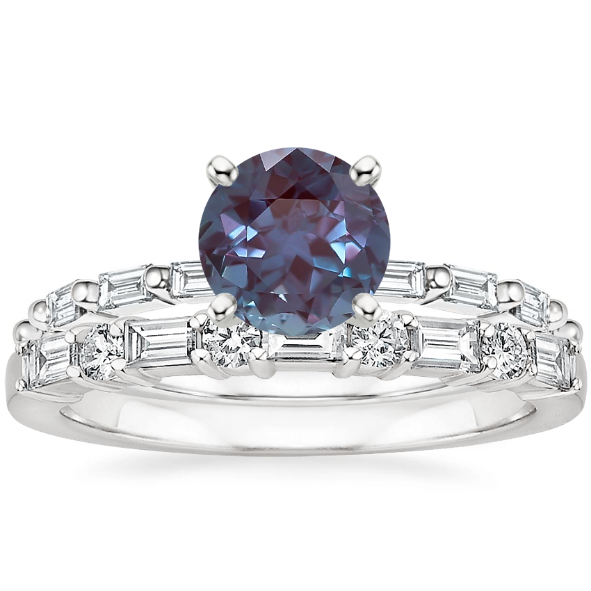 18K White Gold Dominique Diamond Ring 1 3 ct. tw. with Leona Diamond Ring 1 3 ct. tw
