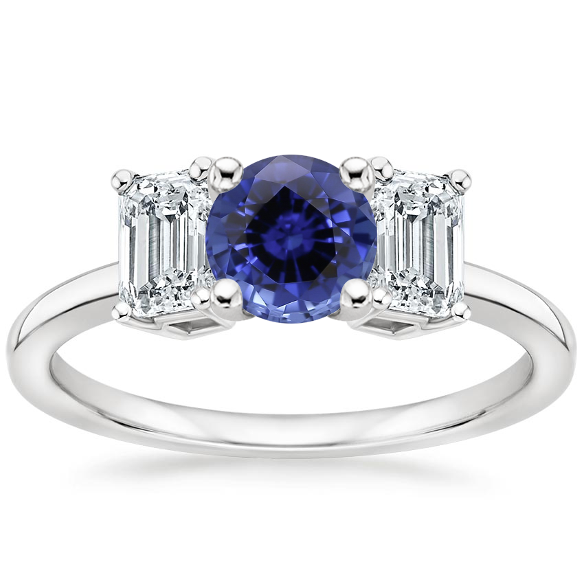 Sapphire Luxe Rhiannon Diamond Ring (3/4 ct. tw.) in 18K White Gold