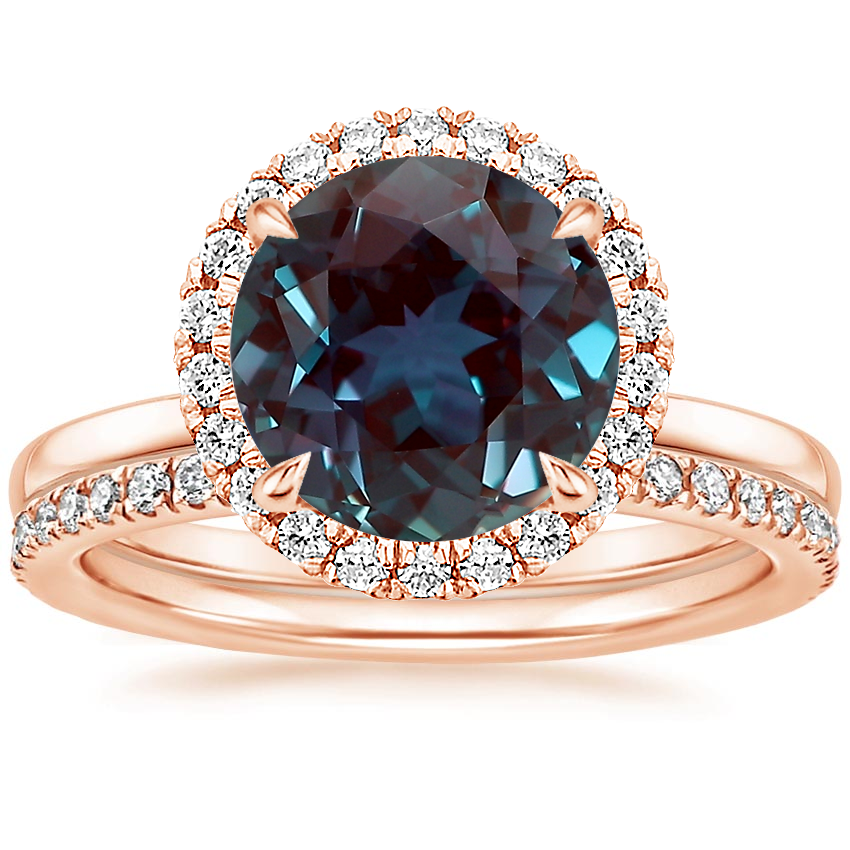 14K Rose Gold Vienna Diamond Bridal Set (1/2 ct. tw.)