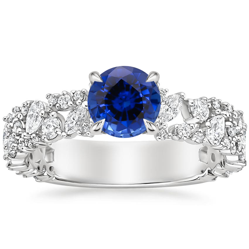 Platinum Glacé Diamond Ring (3/4 ct. tw.), large top view