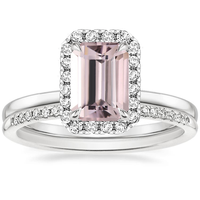 18K White Gold Vienna Diamond Ring with Whisper Diamond Ring 1 10
