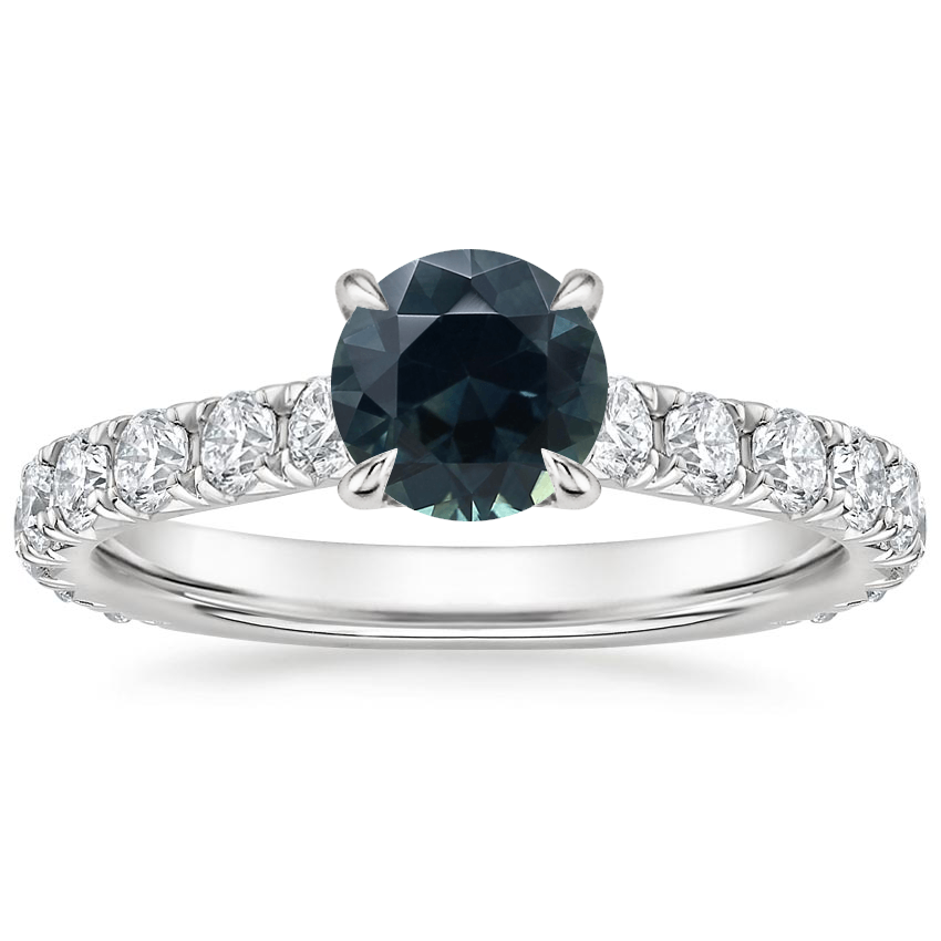 Sapphire Anthology Three-Quarter Coverage Diamond Ring (7/8 ct. tw.) in 14K White Gold