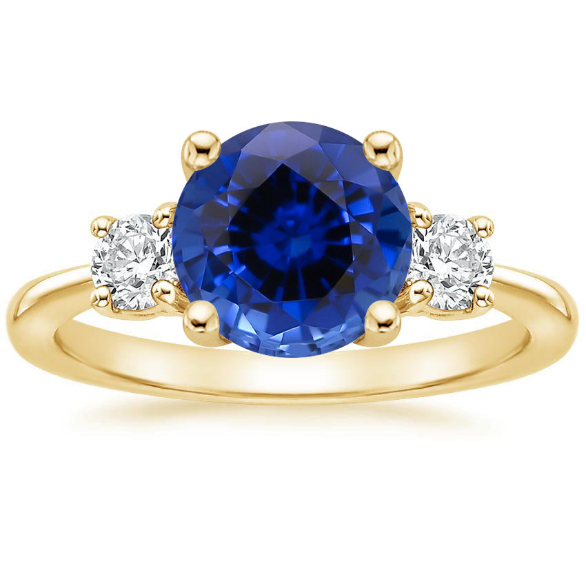 Sapphire Serena Diamond Ring (1/3 ct. tw.) in 18K Yellow Gold