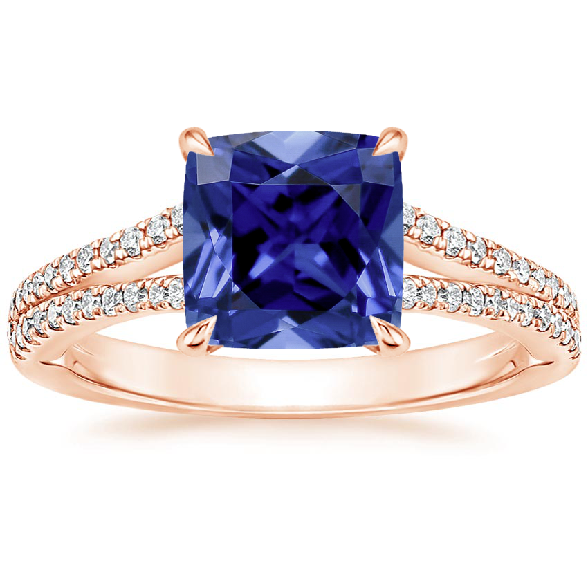 14K Rose Gold Icon Diamond Ring (1/3 ct. tw.), large top view