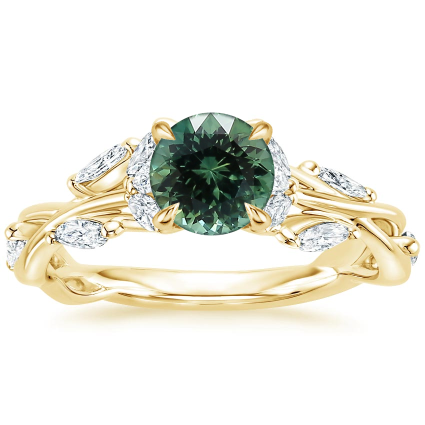 18K Yellow Gold Secret Garden Diamond Ring (1/2 ct. tw.), large top view