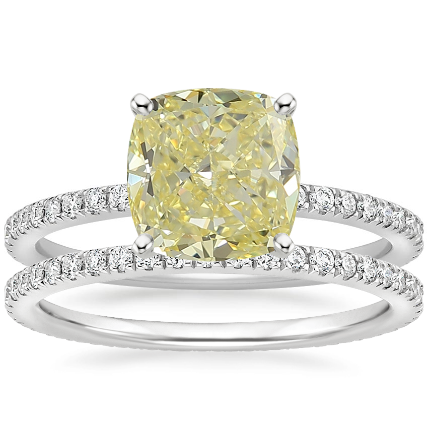 18K White Gold Luxe Ballad Diamond Ring 1 5 ct. tw. with Ballad