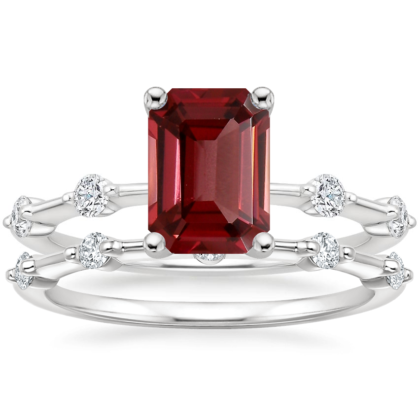 18K White Gold Aimee Diamond Bridal Set