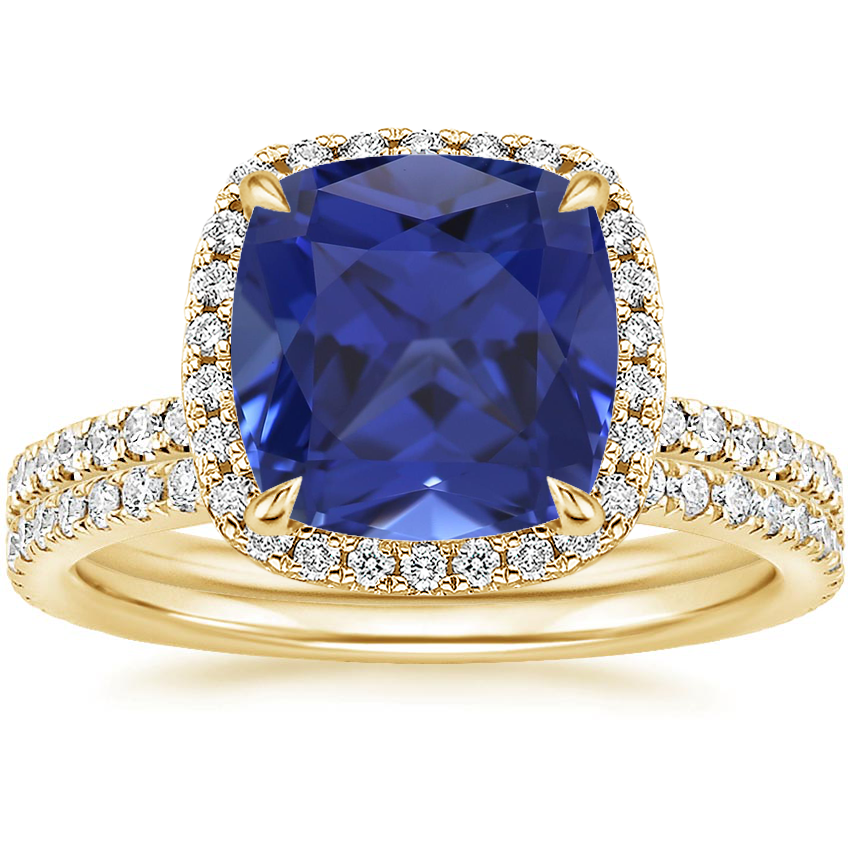 18K Yellow Gold Waverly Diamond Bridal Set (2/3 ct. tw.)