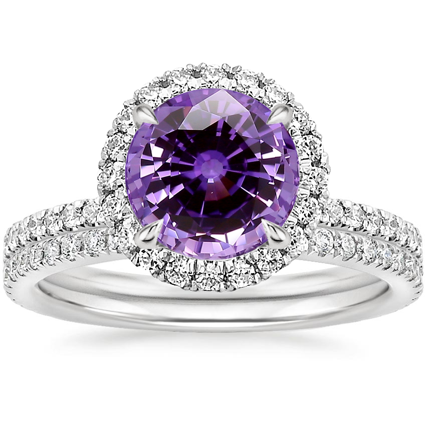 Platinum Waverly Diamond Bridal Set (2/3 ct. tw.)