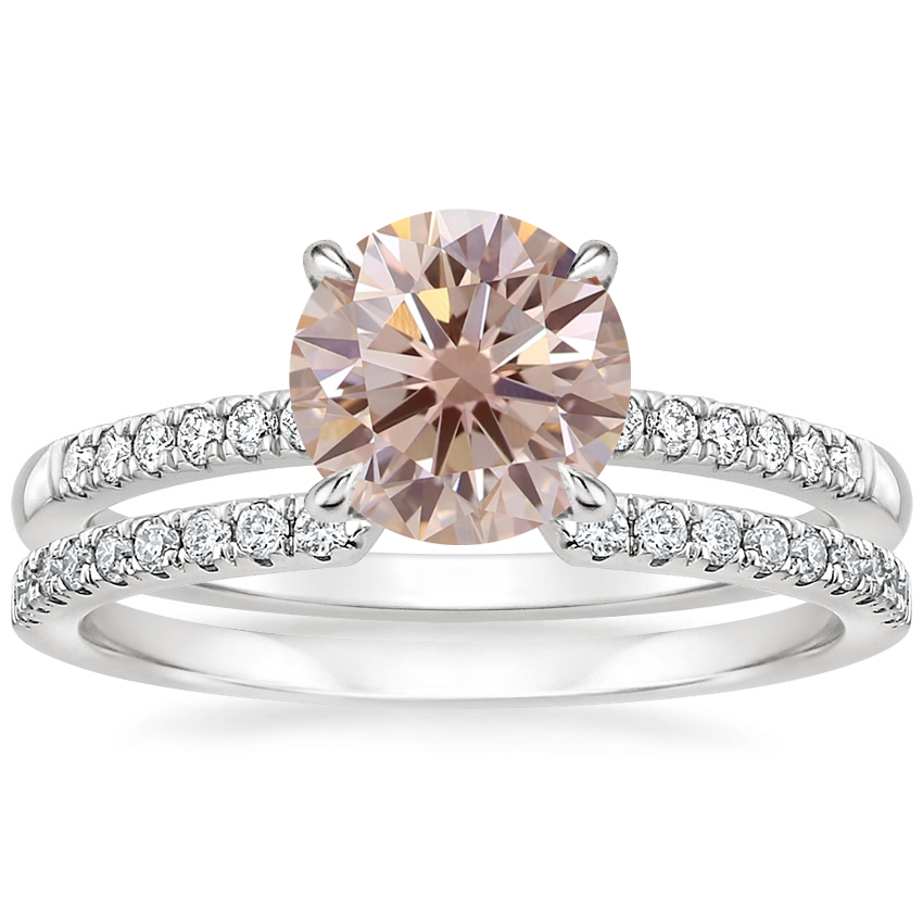 Brilliant earth morganite engagement ring top