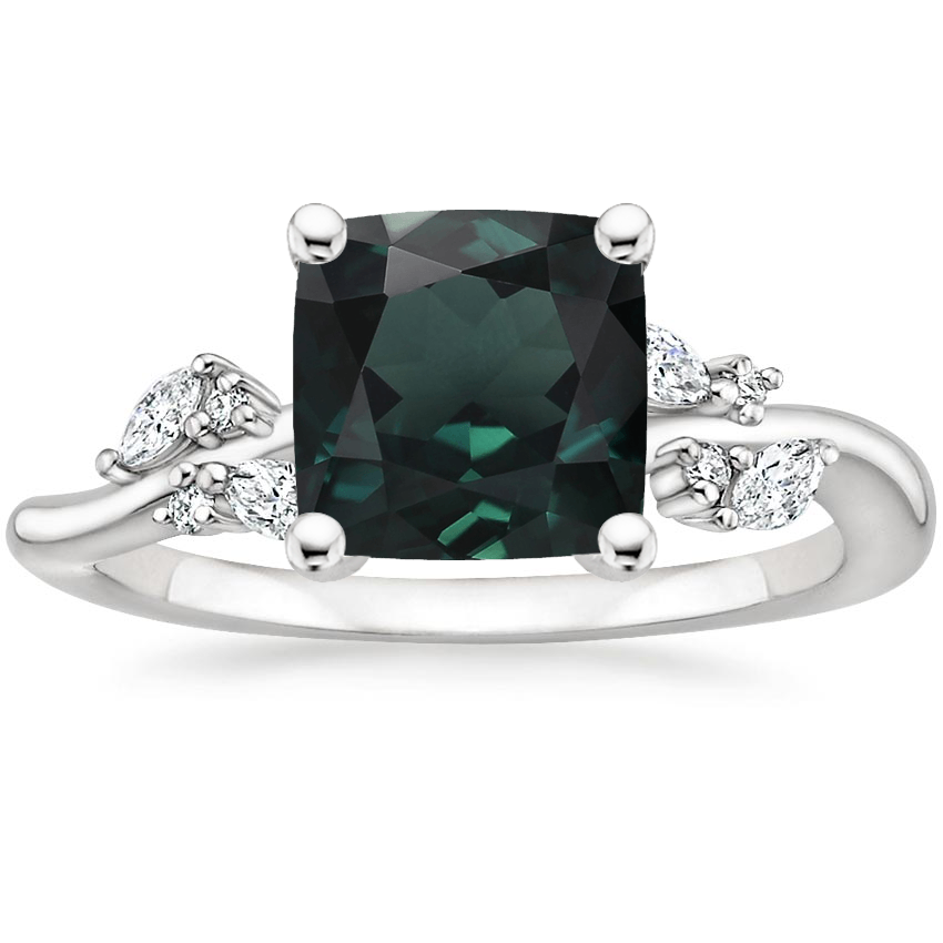14K White Gold Arden Diamond Ring (1/6 ct. tw.), large top view