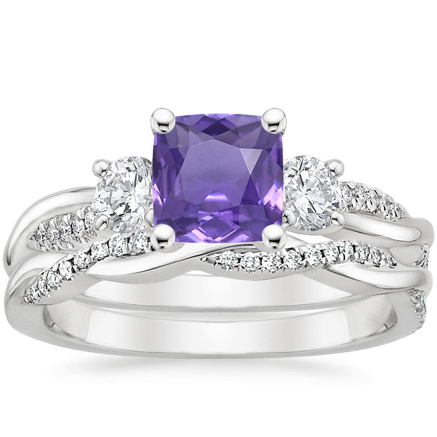 White gold bridal best sale sets under 500