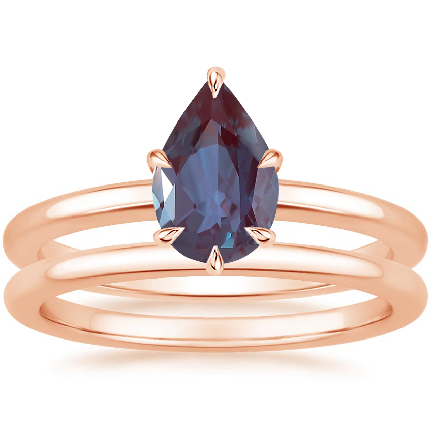 14K Rose Gold Esme Bridal Set