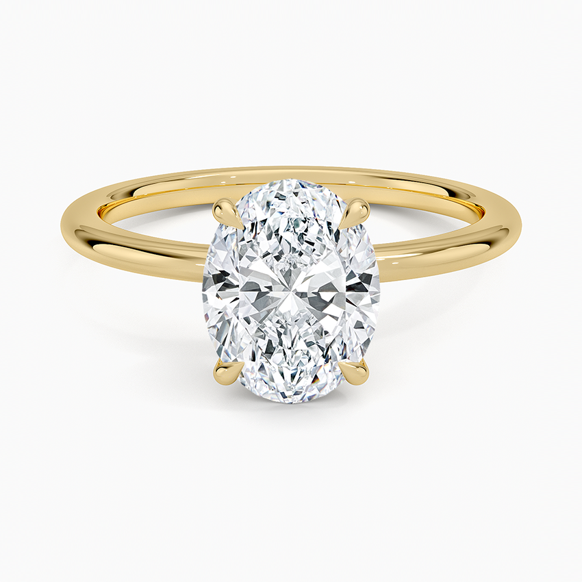 18K Yellow Gold 1.5mm Elodie Ring