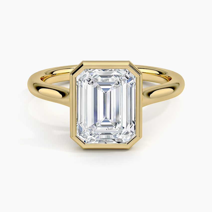 Luna Diamond Engagement Ring -14K White Gold, Hidden Halo, 2.5 Carat, –  Best Brilliance