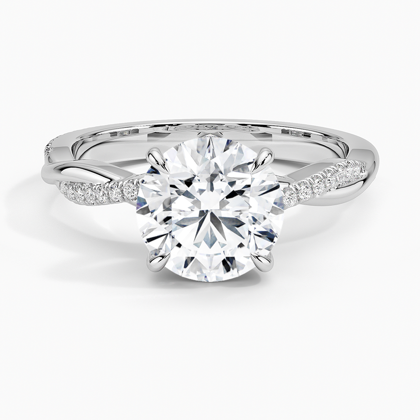 Twisted Engagement Ring | Petite Twisted Vine | Brilliant Earth