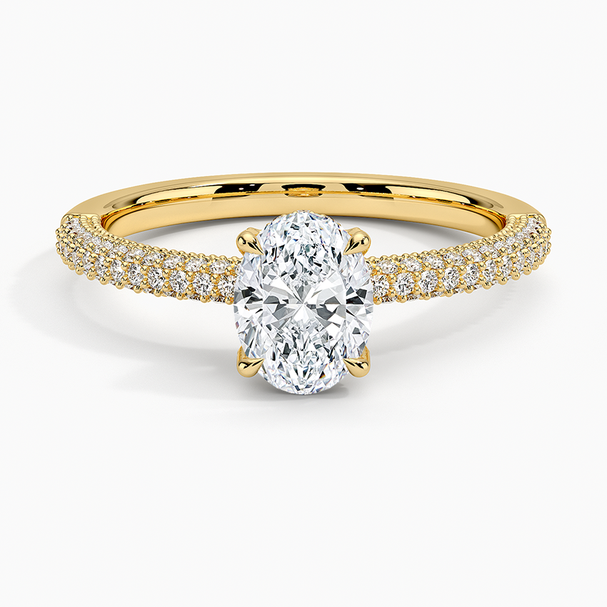 18K Yellow Gold Luxe Valencia Diamond Ring (1/2 ct. tw.)