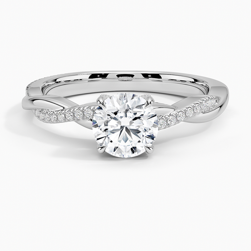 Twisted Engagement Ring | Petite Twisted Vine | Brilliant Earth