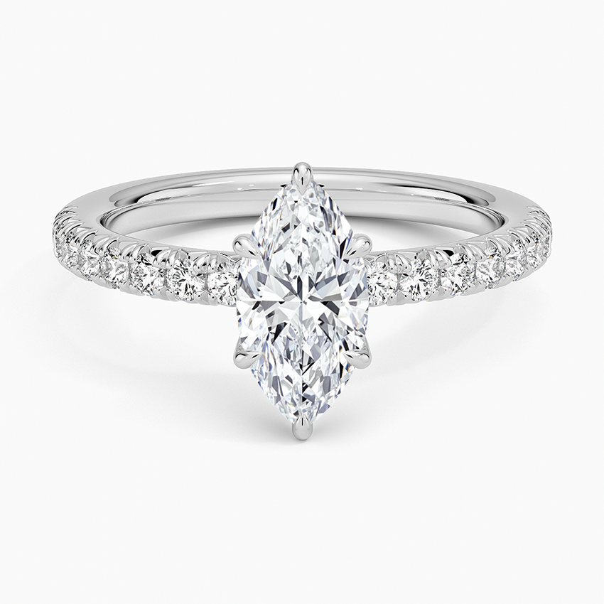 18K White Gold Amelie Diamond Ring (1/3 ct. tw.)