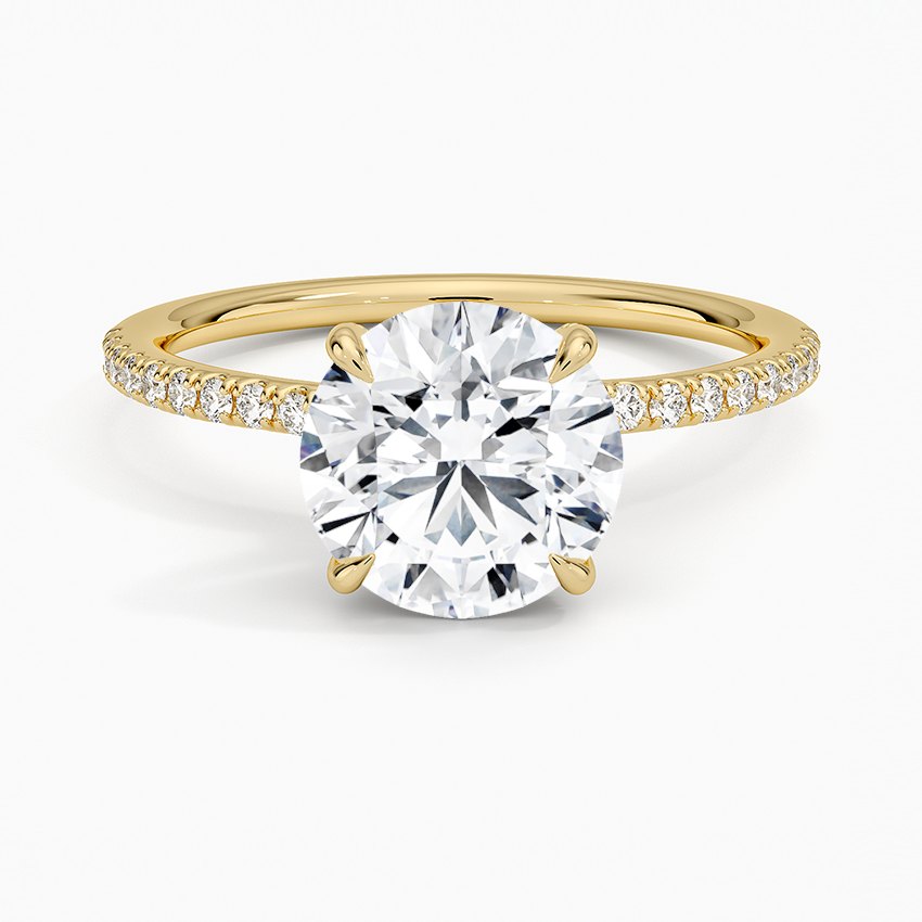 Entwined Diamond Ring