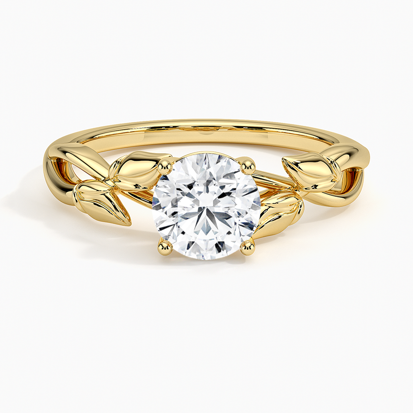 Budding Willow Solitaire Ring - Brilliant Earth