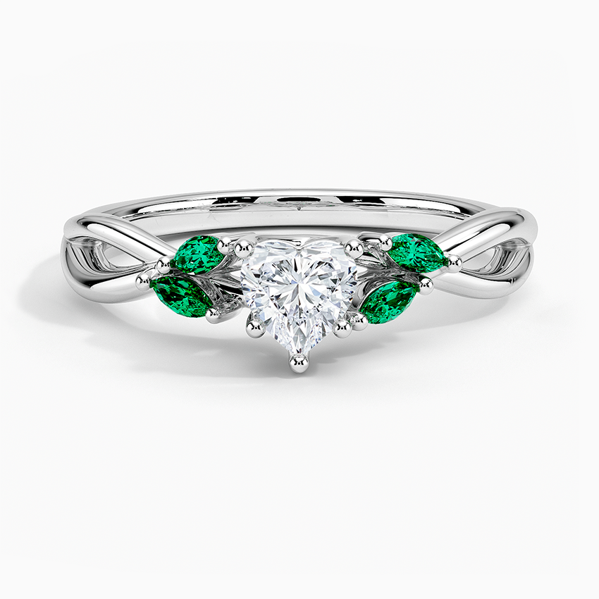 Brilliant earth emerald deals ring