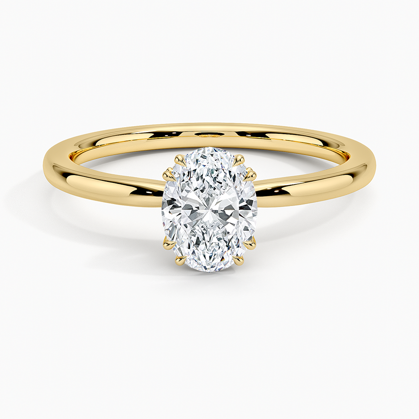 18K Yellow Gold Sora Diamond Ring
