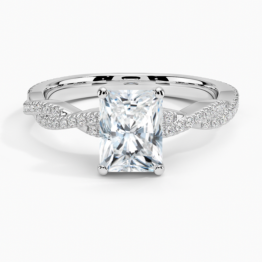 Petite luxe twisted hot sale vine diamond ring