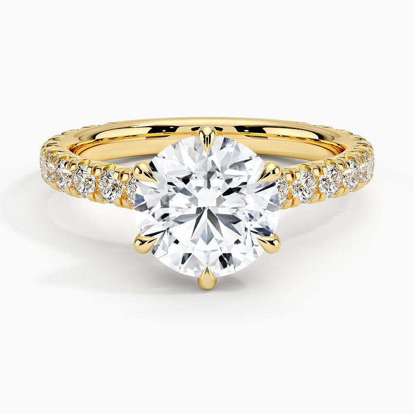 18K Yellow Gold Luxe Sienna Diamond Ring (1/2 ct. tw.)