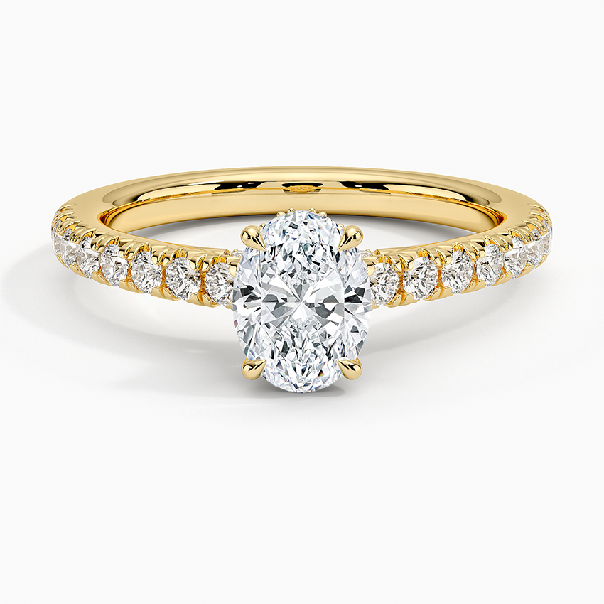 18K Yellow Gold Chantal Diamond Ring