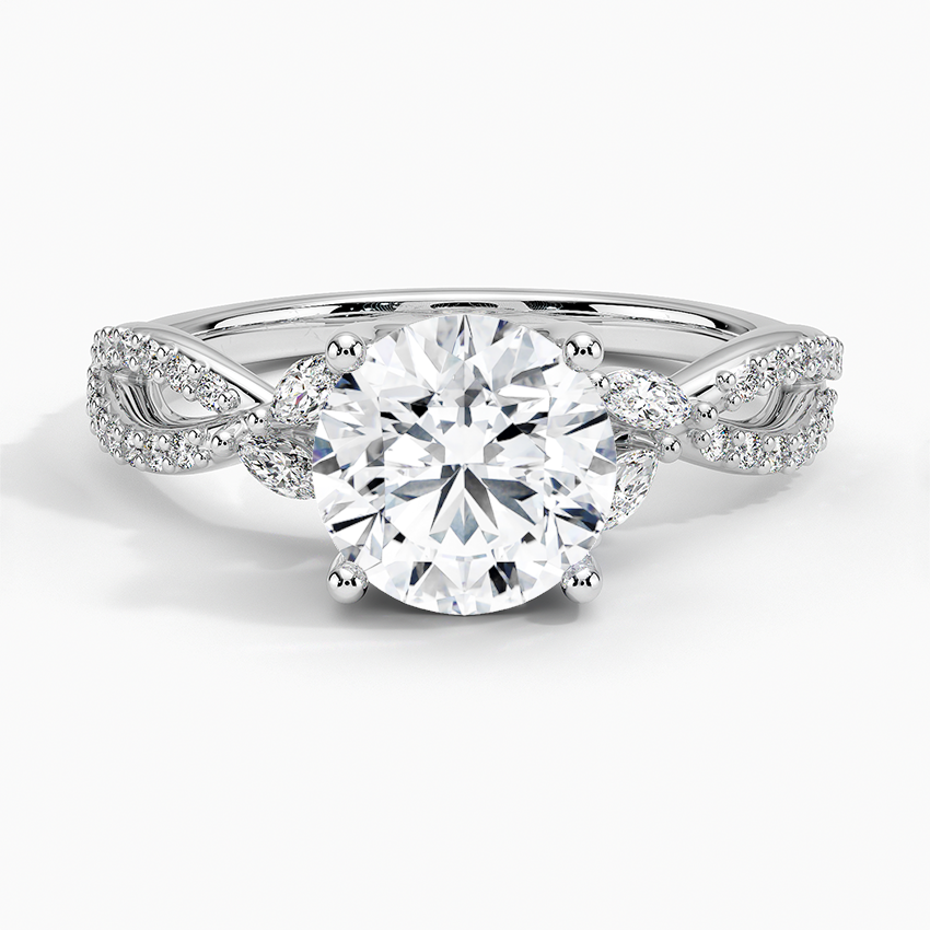 luxe willow diamond ring